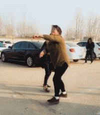 大妈吵架表情包.