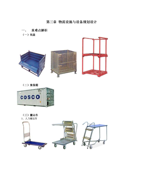 物流设施跟设备规划设计.doc