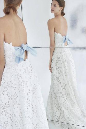 carolina herrera fall 2018婚纱礼服系列