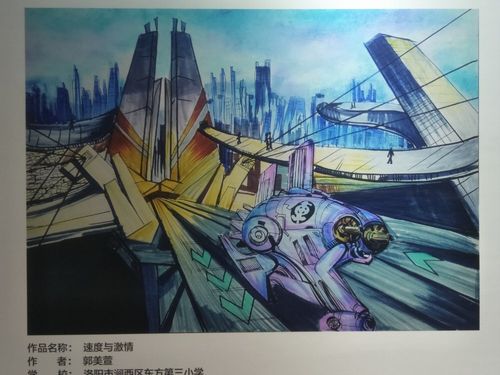 第33届全国青少年科技创新大赛优秀科幻画作品留存