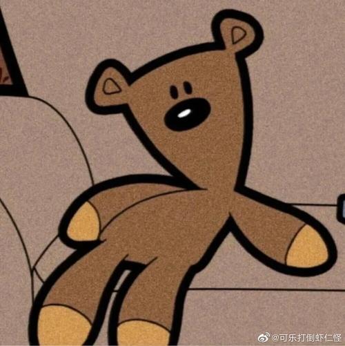 憨豆先生这个小熊头像,已去水印
