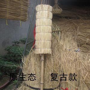 冰糖葫芦靶子架子多功能展示架糖画肩抗复古演出原生态稻草可定做