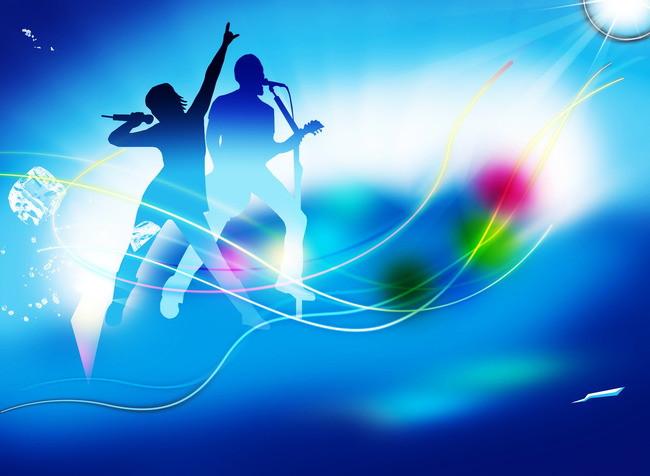 音乐k歌 唱歌 狂欢 海报 平面 广告 背景 psd 素材 模板