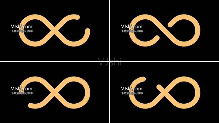 线条流动mg图形动画无限循环6