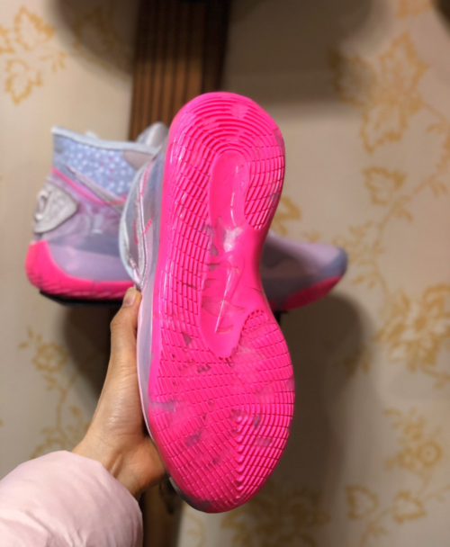 杜兰特12代 nike zoom kd12 ep 乳腺癌神配色开箱