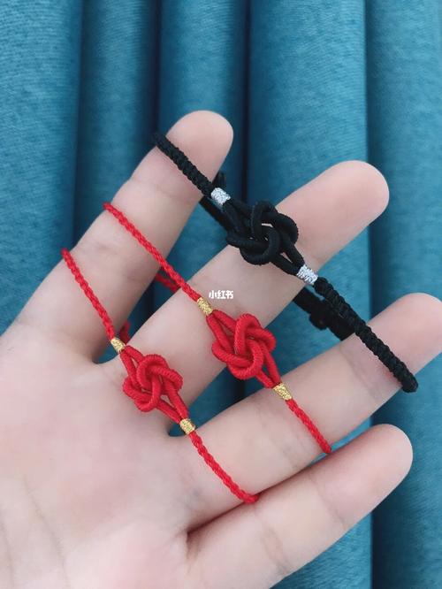 手工编绳 同心结手绳_手绳_编绳_手工制作_复古_兴趣爱好_手工