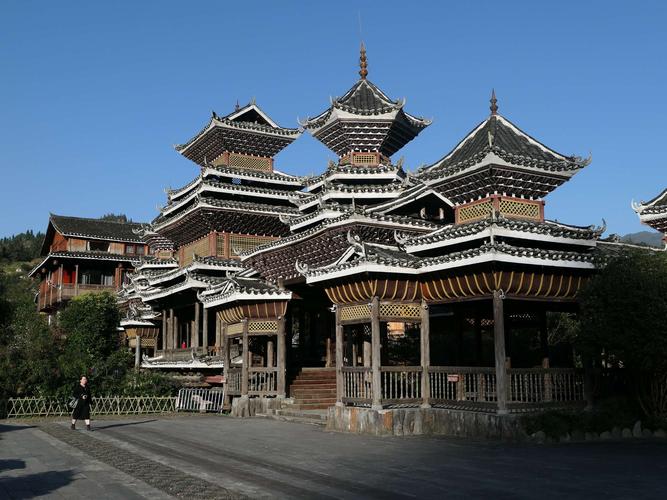 鼓楼文化之乡—贵州省黎平县肇兴侗寨