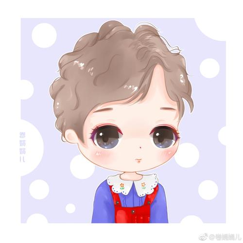 杨幂小时候q版