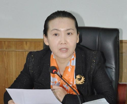 山亭区区长李春英建设生态山亭是优先发展战略