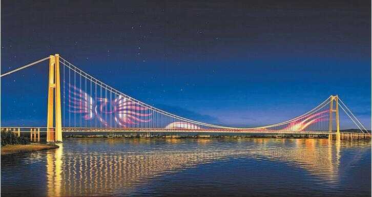 武汉计划对8座跨江桥梁进行彩化,亮化,美化