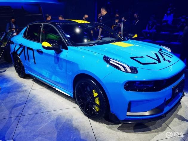 2021成都车展领克03cyan定制版亮相