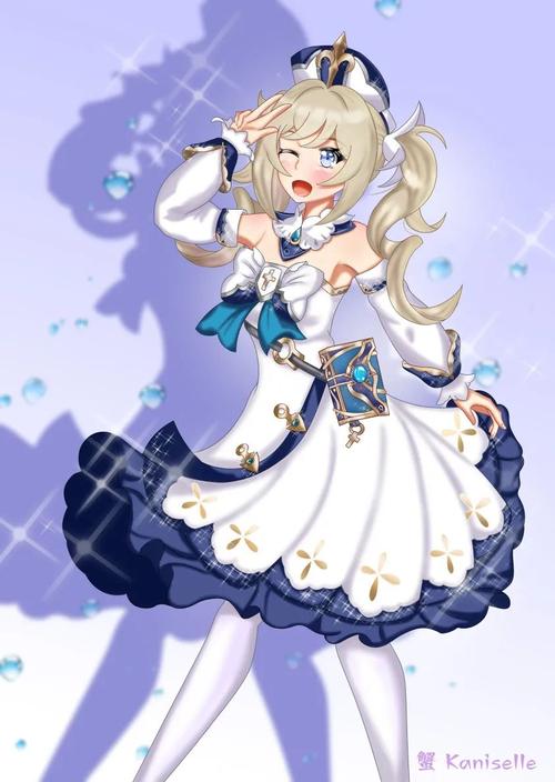 精选20张《原神》芭芭拉 高清插画图