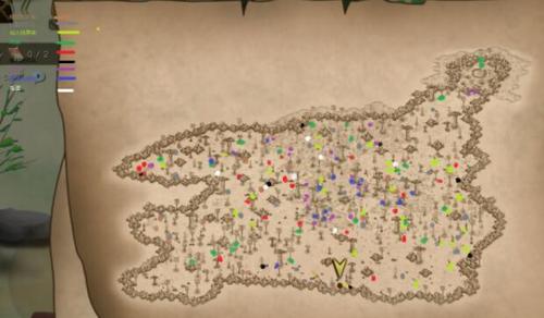 挨饿荒野地图资源大全分布位置详解