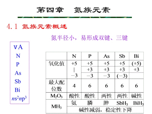 化学竞赛培训元素化学部分第4章 氮族元素.ppt