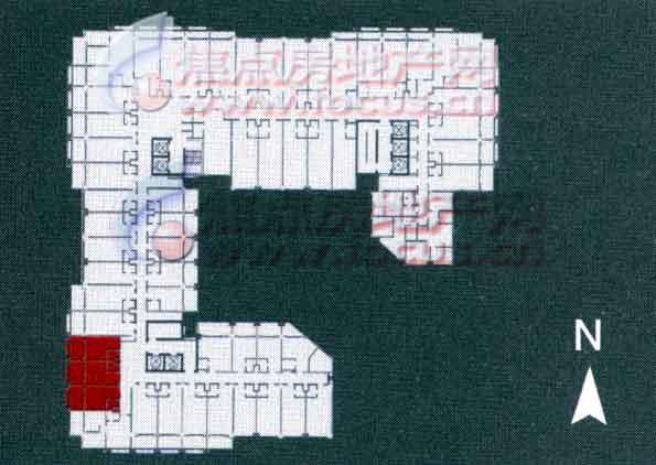 城南大道楼层平面图户型
