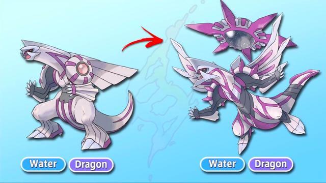 神奇宝贝:当宝可梦mega进化,帝牙卢卡长出钻石,三云神