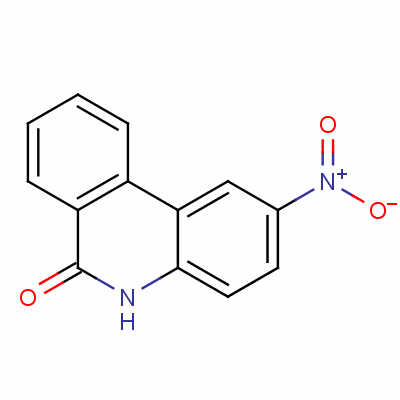 2-硝基-6(5h)-邻二氮杂菲酮结构式_78256-30-1结构式