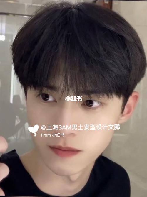 我称之为男高中生发型 感觉大家都挺喜欢这_发型_发型