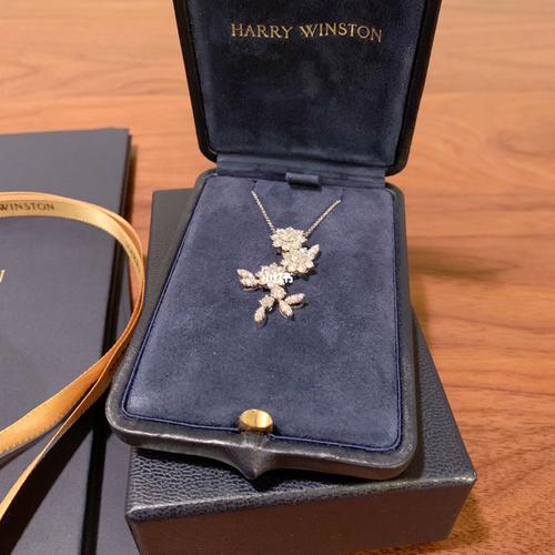 harrywinston太阳花项链