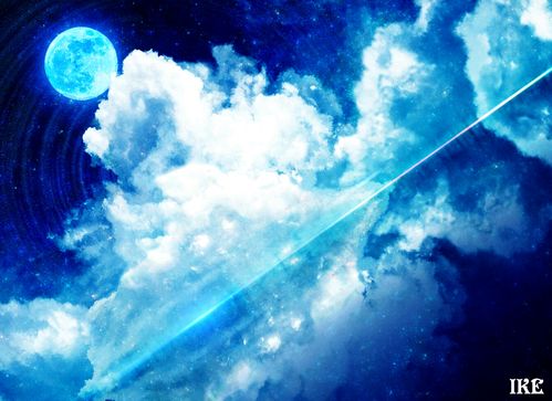 【在b站看p站】第一期,蓝色壁纸专题p站画师@ike