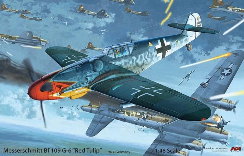 81749 战斗机 4 bf109f 德国 48 1 小号手