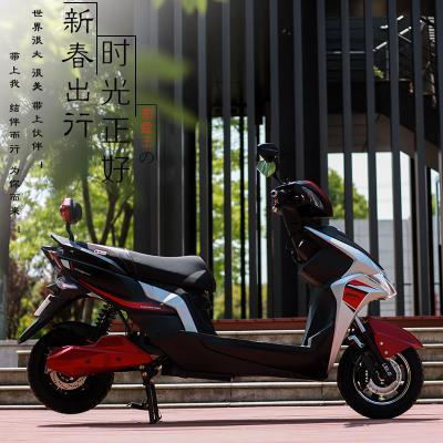 新雷霆王加长电动车 电动车成人 长跑王双人大功率电摩外卖骑手车