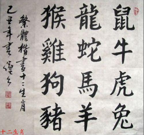 小顽童第十一招十二生肖的汉字创想 六(10)班 徐菡