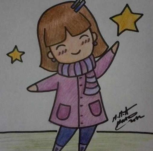 儿童画人物画视频