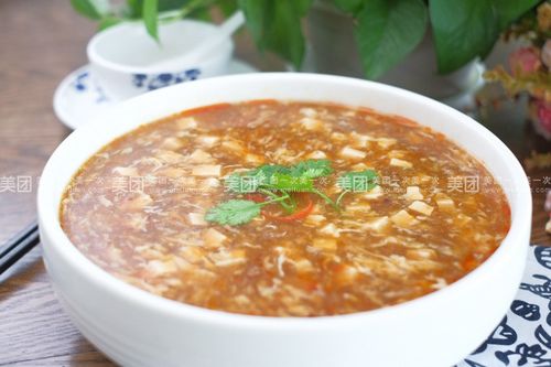 酸辣羊肉羹