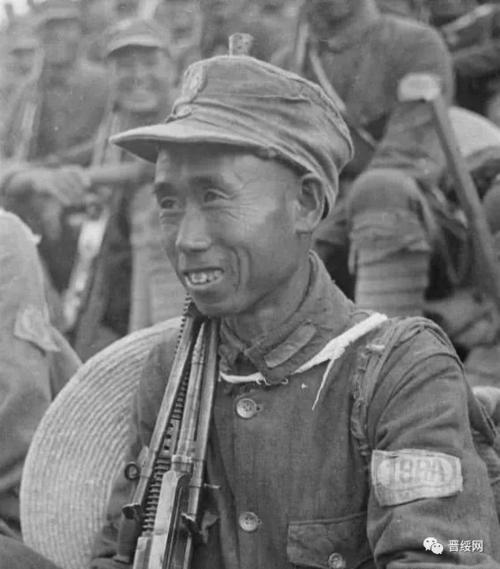 延安(中国),八路军战士.1944年