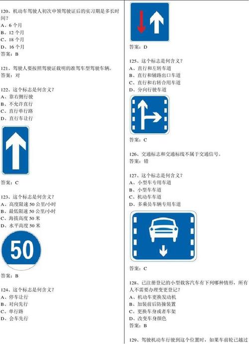 2016年驾校科目一最完整考试题库(完整版)包过关答案