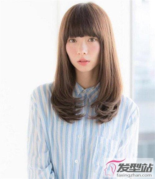 长发梨花头内扣玩转时尚小清新