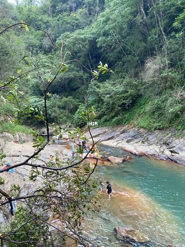 长沙露营7215 好地_露营_烧烤_大光洞户外露营基地攻略_户外_瀑布