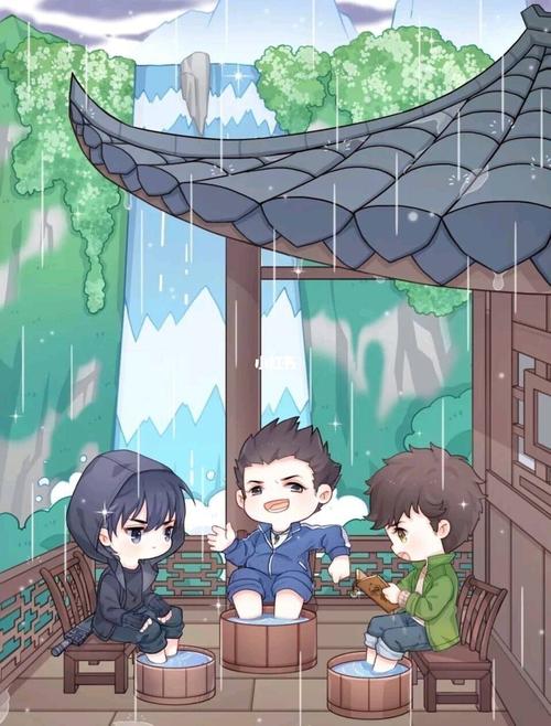 铁三角萌萌哒_盗墓笔记_盗墓笔记铁三角_素材_素材其他