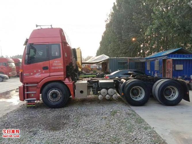 出售福田欧曼etx二手牵引车430马力国五半挂车拖头可按揭