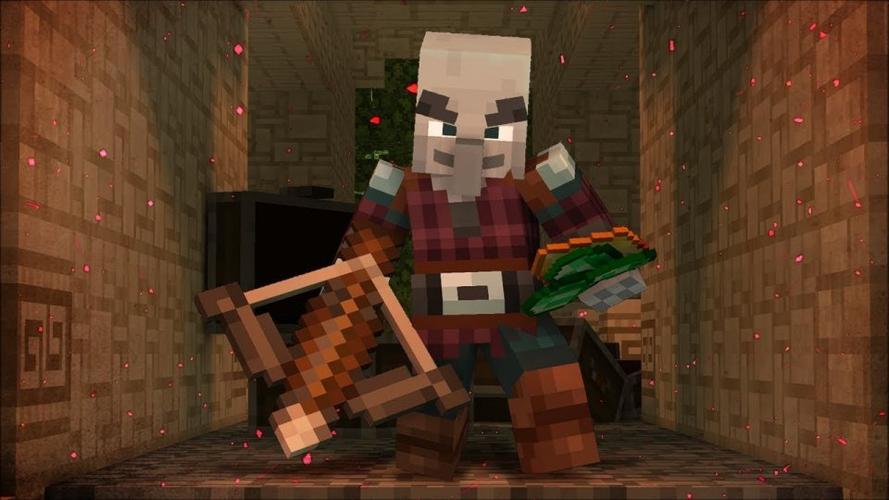 我的世界mc动画:掠夺者唤魔者地宫探险