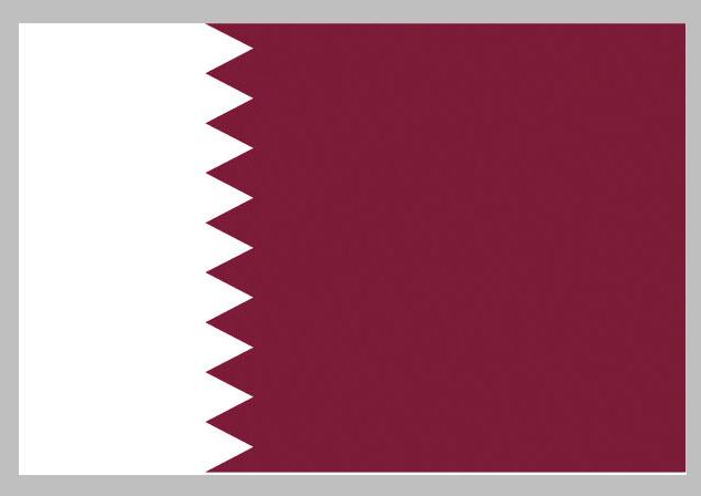 旗帜卡塔尔国旗区旗旗手摇旗落地旗挂旗升降旗摆件