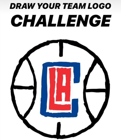 快船发起下,多支球队参与"手绘logo挑战"
