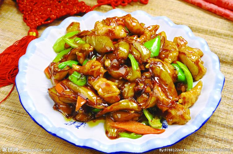 肉段烧茄子图片