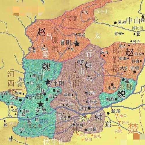 先天不足后天努力不够战国七雄中韩国第一个灭亡并非偶然