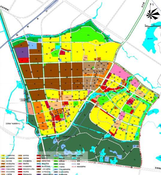 江宁区融媒体中心 其中:城市建设用地878.68公顷,占总用地面积的98.