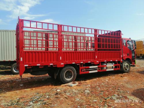 二手16年国四小解放6米8高栏载货车,180马力
