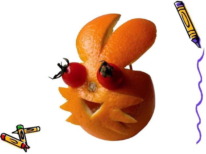 海口市美兰实验小学艺术组网络课程 水果变变变——创意拼盘