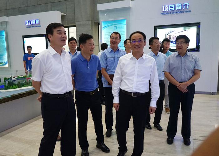盐城副市长崔浩来我司调研海水淡化项目