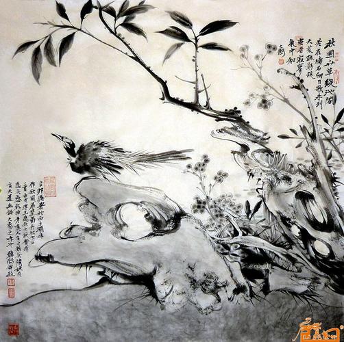 名家 韩璐 花鸟 - 《天霁图》 当前   位粉丝喜爱本幅作品 印象分 看