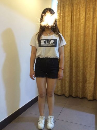 我身高158 / 体重115,,再看看照片我是不是很肥?