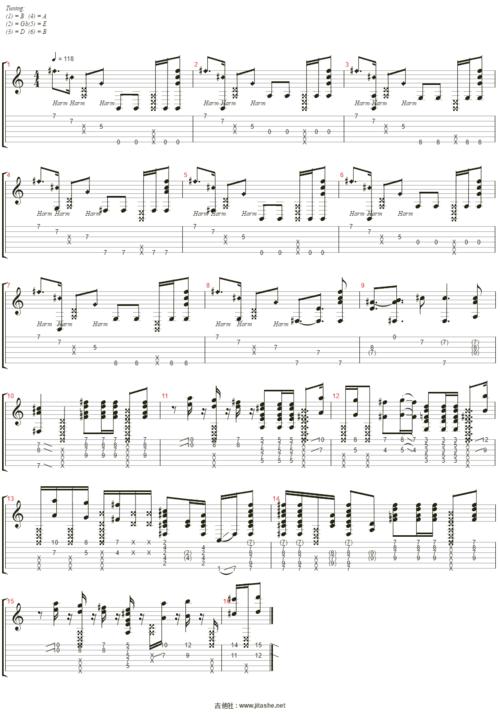 flaming (original)吉他谱(gtp谱,指弹)_郑成河( jung