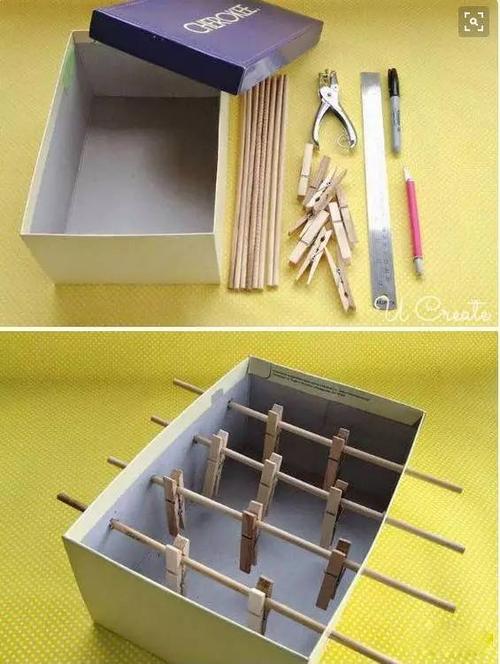 这款游戏在商场里见过吧,现在我们可以自己动手制作啦 小提示:木棍