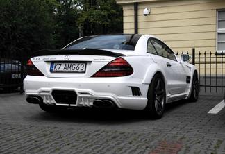 mercedes-benz wald sl 63 amg r230 black bison edition