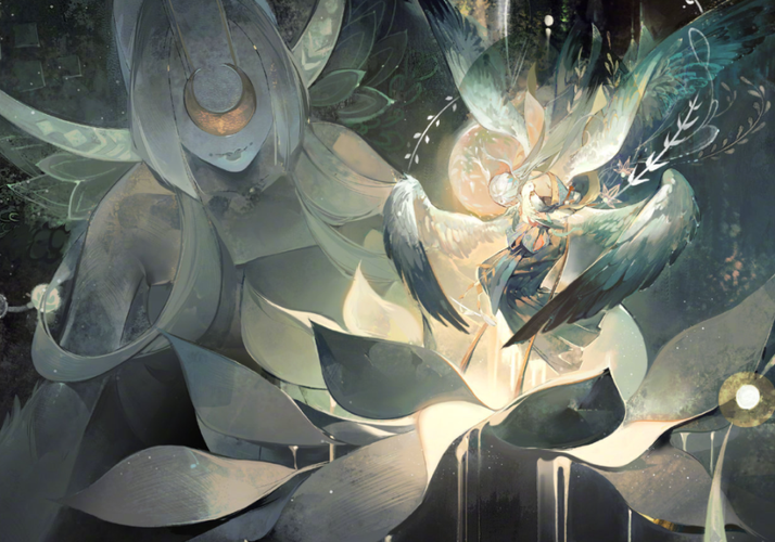 阴阳师手游:sp辉夜姬立绘揭晓,小公主长大成为大公主!